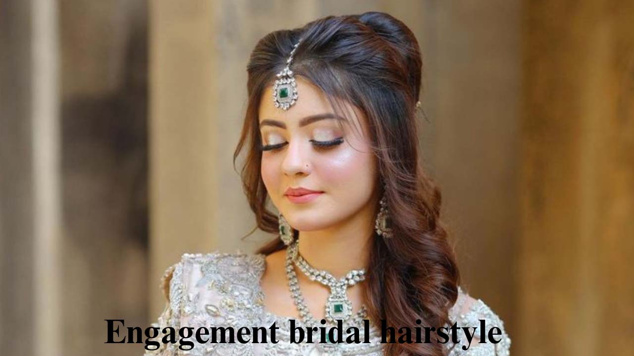 Beautiful bridal engagement hairstyle from @rinisbridalstudio Follow  @southindianbridalhairstyle for bridal hairstyle inspiration ✨️… | Instagram