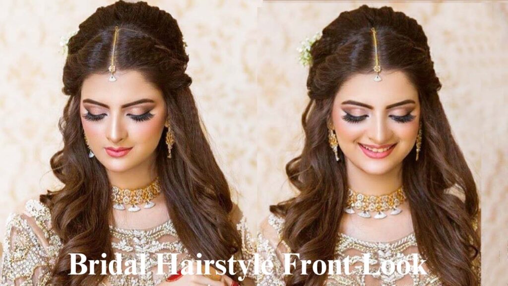 Hair Design Front Hair Styles Indian Bridal Hairstyles Indian Bridal  Hairstyle | Bridal hair buns, Indian bridal hairstyles, Indian hairstyles