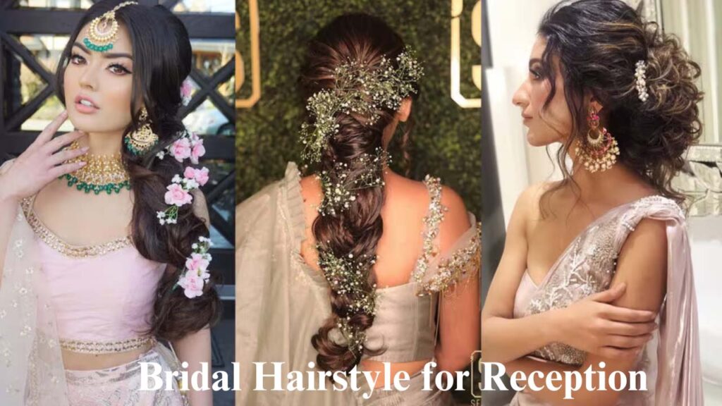 bridal hairstyle for reception