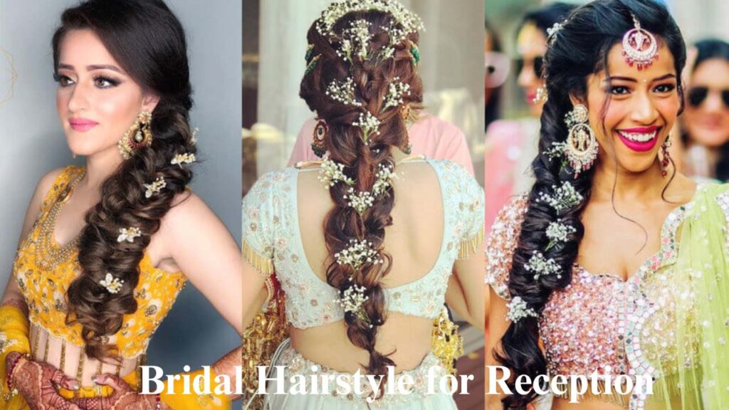 bridal hairstyle for reception