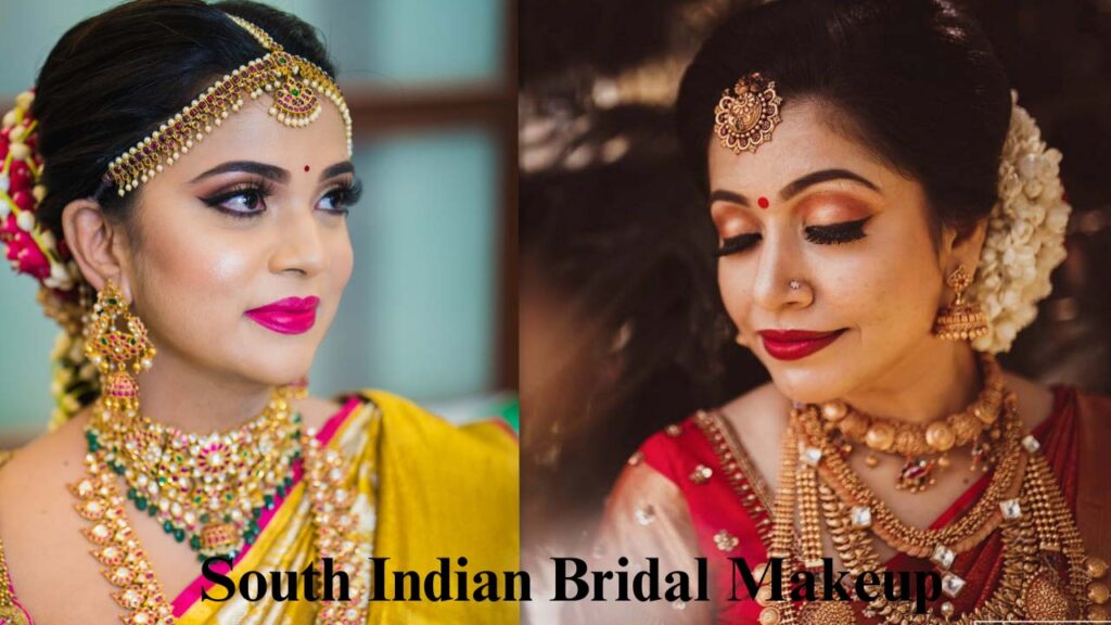 south indian bridal makeup